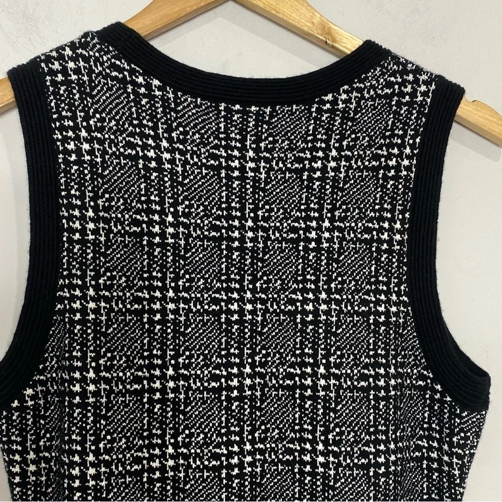 KATE SPADE Mod Plaid Sweater Dress